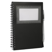 FSC® Recycled 5" x 7" Star Spiral Notebook with Pe 183