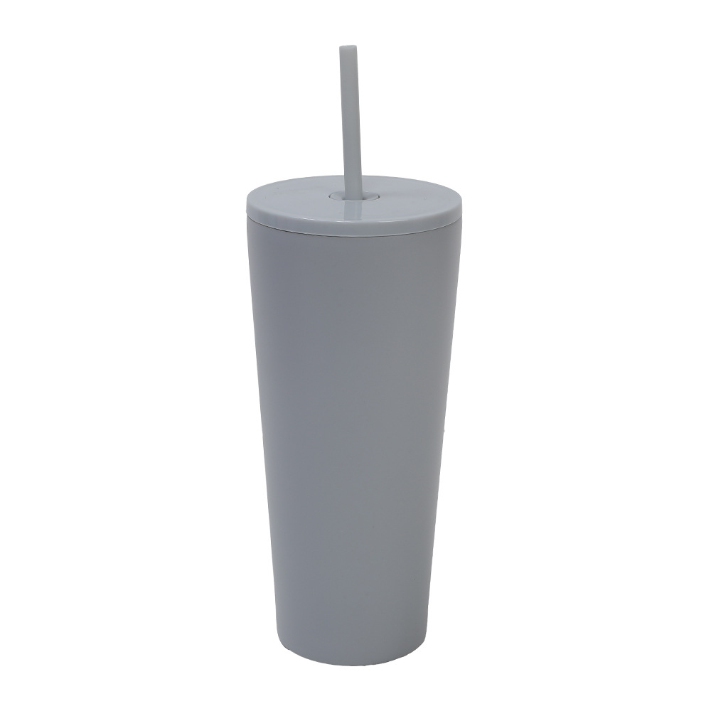 24 oz Stainless Steel Insulated Tumbler W/ Straw 5