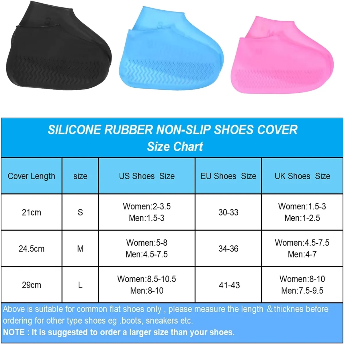 Rain Waterproof Shoe Cover 4