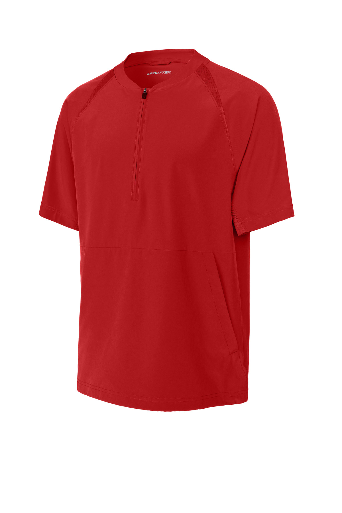 Sport-Tek Repeat 1/2-Zip Short Sleeve Jacket JST489 52