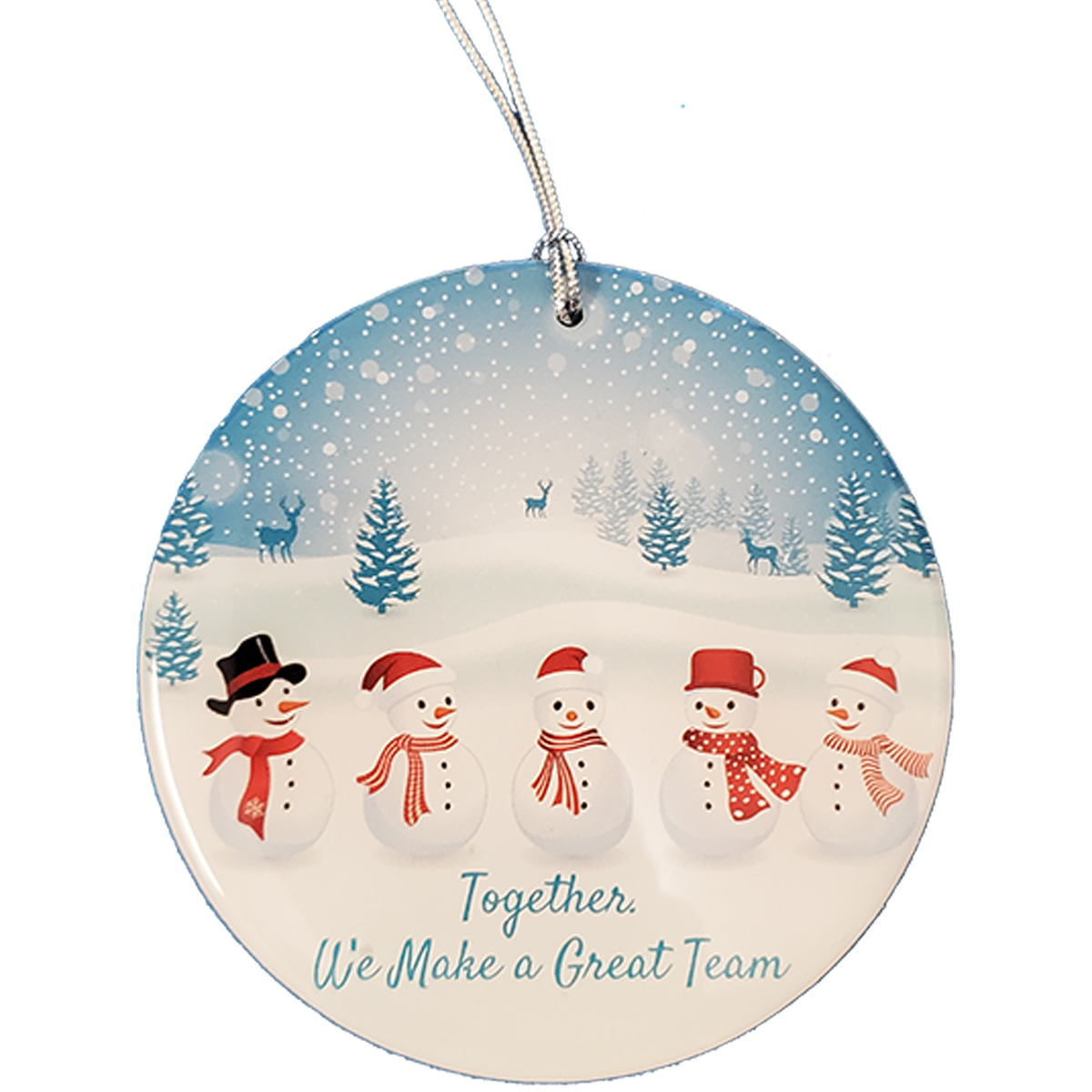Custom Shatterproof Holiday / Christmas Ornament / Charm / Tag (Double Sided) from 8.1 - 9 Sq. In.