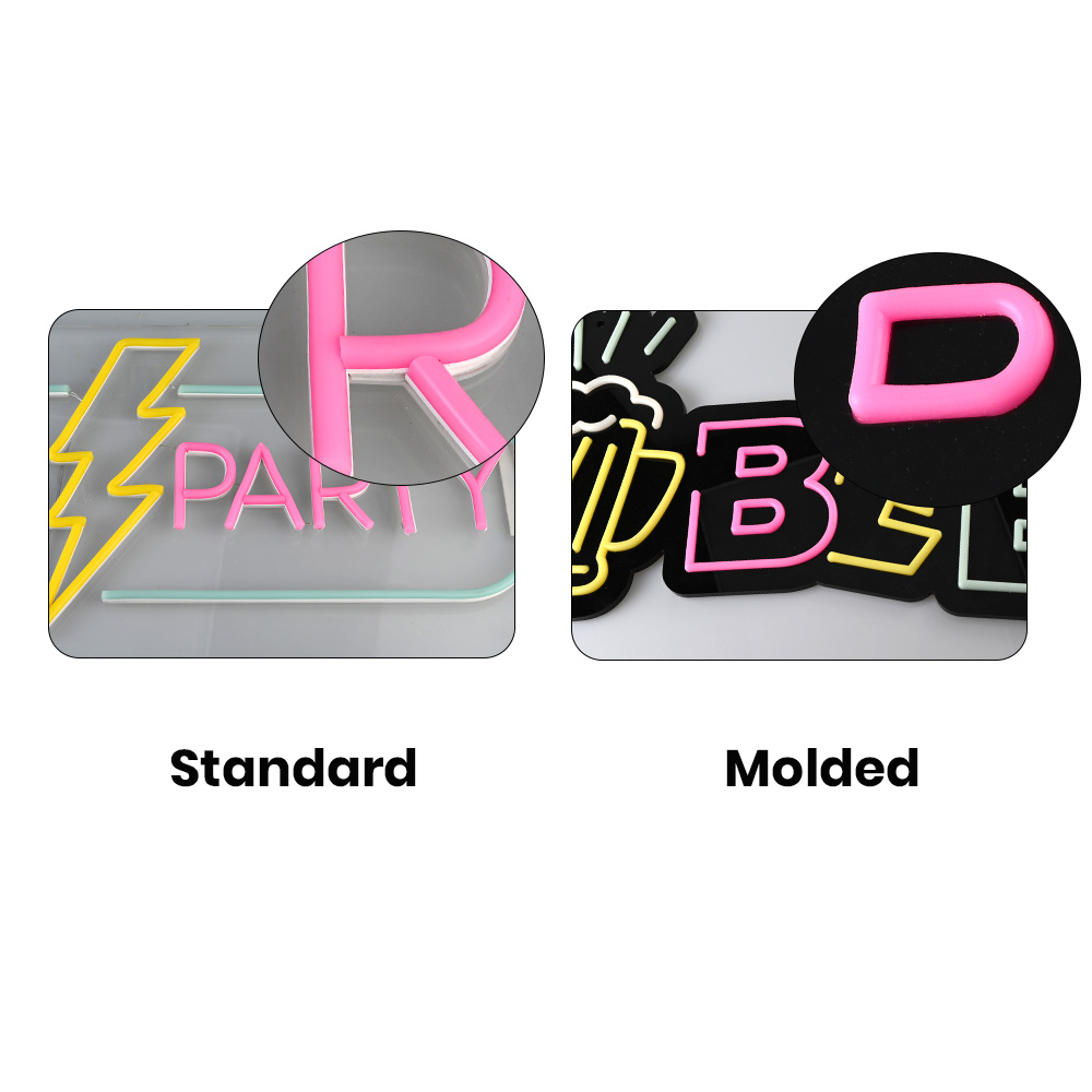 Molded Silicone Neon Signs 2