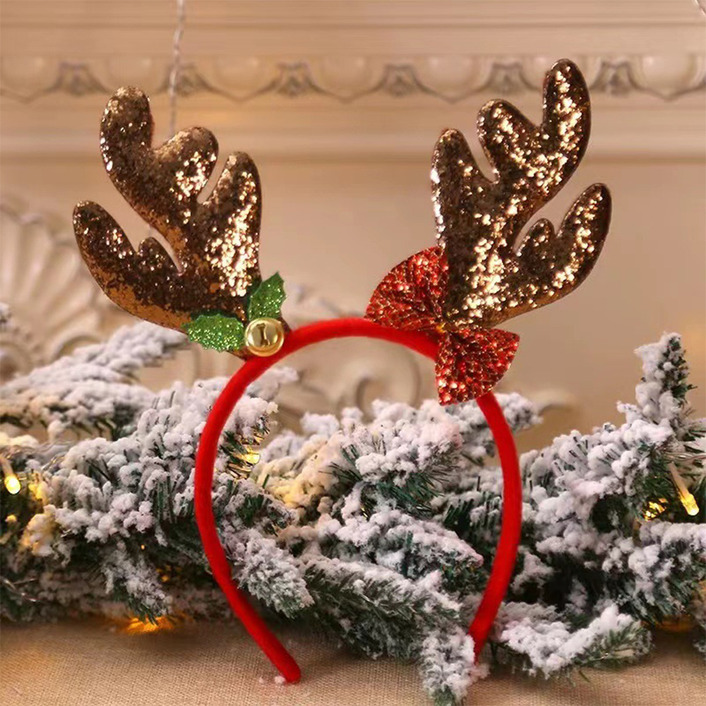 Christmas Elk Antler Hair Band 4