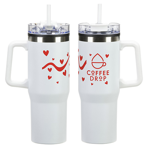 Oceanic 30 oz Stainless Steel/Polypropylene Mug with Color-Matching Handle 6