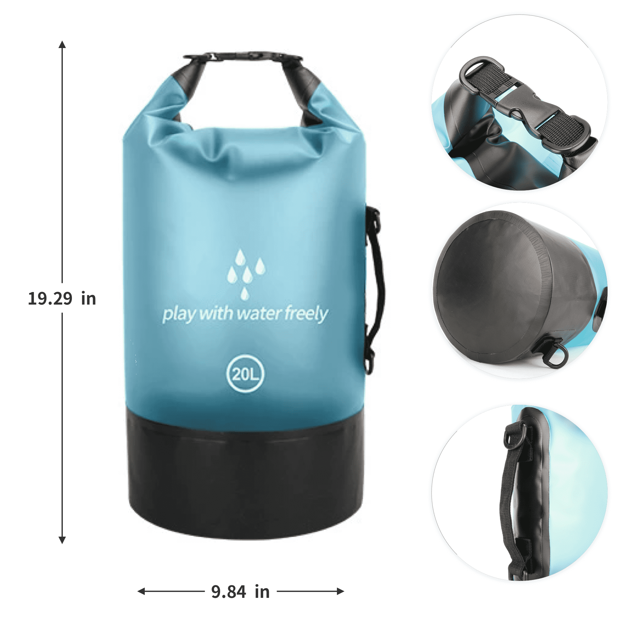 Waterproof Roll Top Lightweight Dry Storage Bag 4