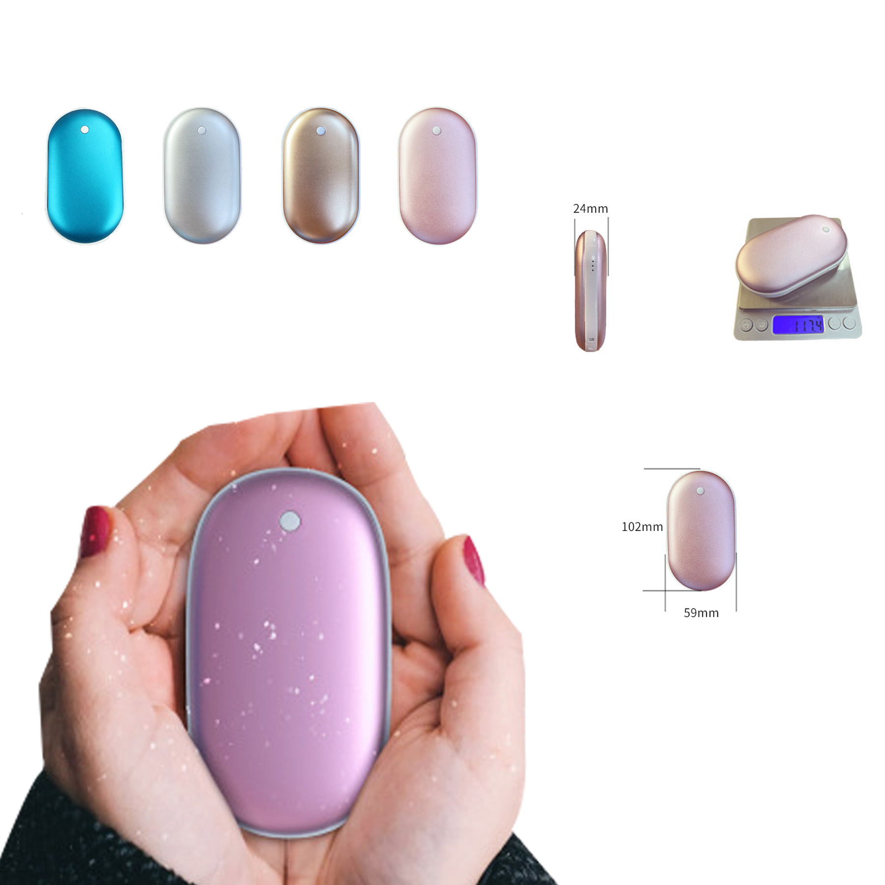 USB Portable Power Hand Warmer 2