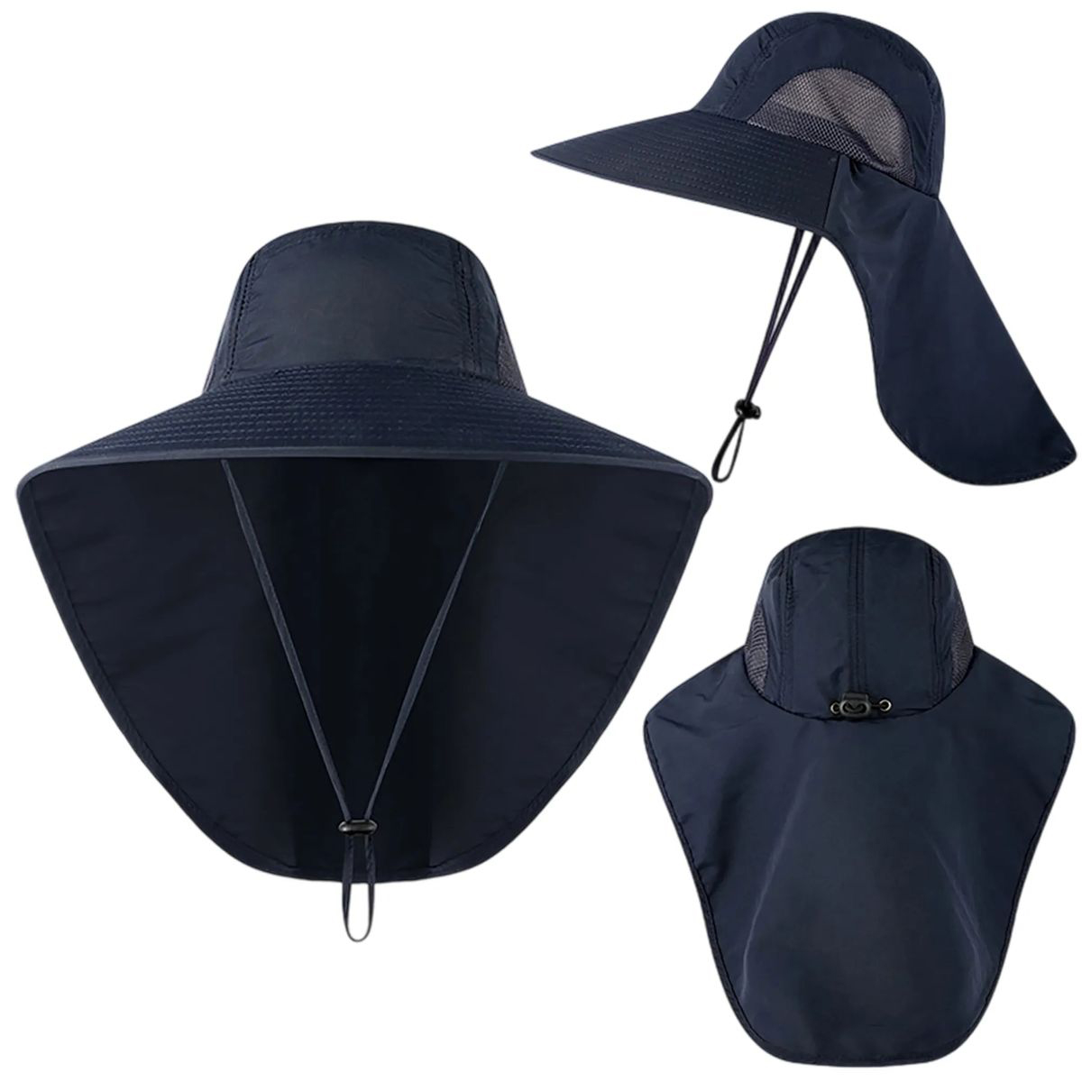 UPF 50+ Hiking Hat with Adjustable Drawstring 10