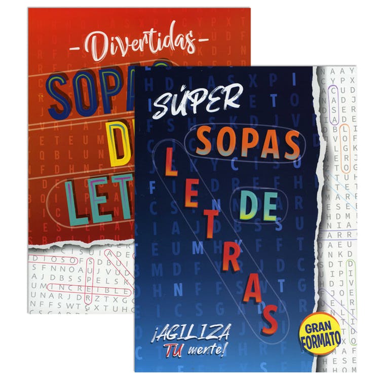 Spanish Word Search Books - Large Print Two Titles 1