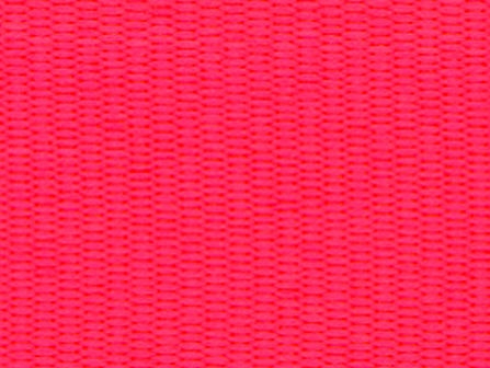 Solid Neon Pink "V" Neck Ribbon with Clip, 7/8" wide 1