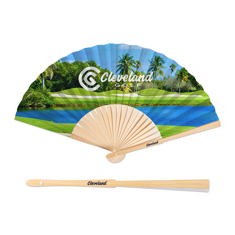 Bamboo Foldout Fan 3