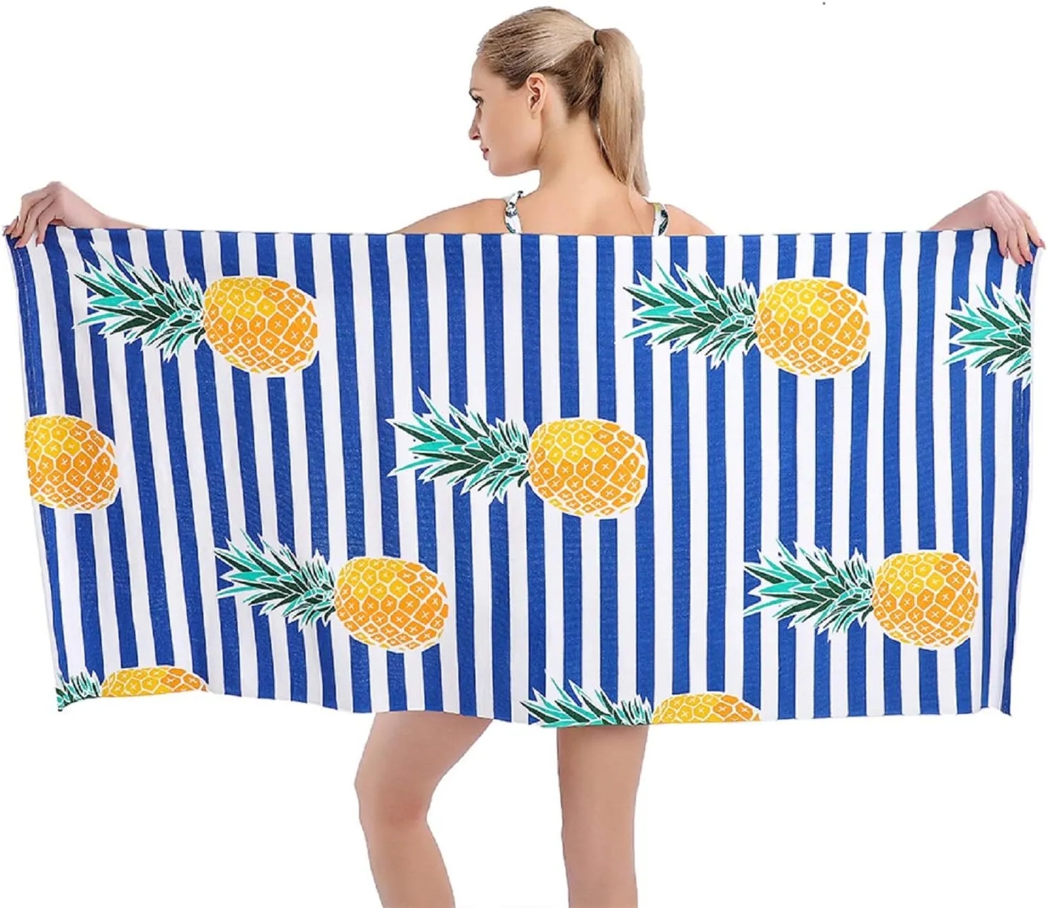 Custom Full Color Microfiber Beach Towel 4