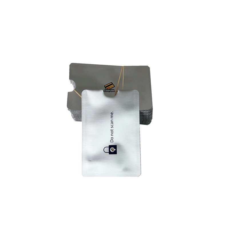RFID Aluminium Foil Credit Card Holder 2