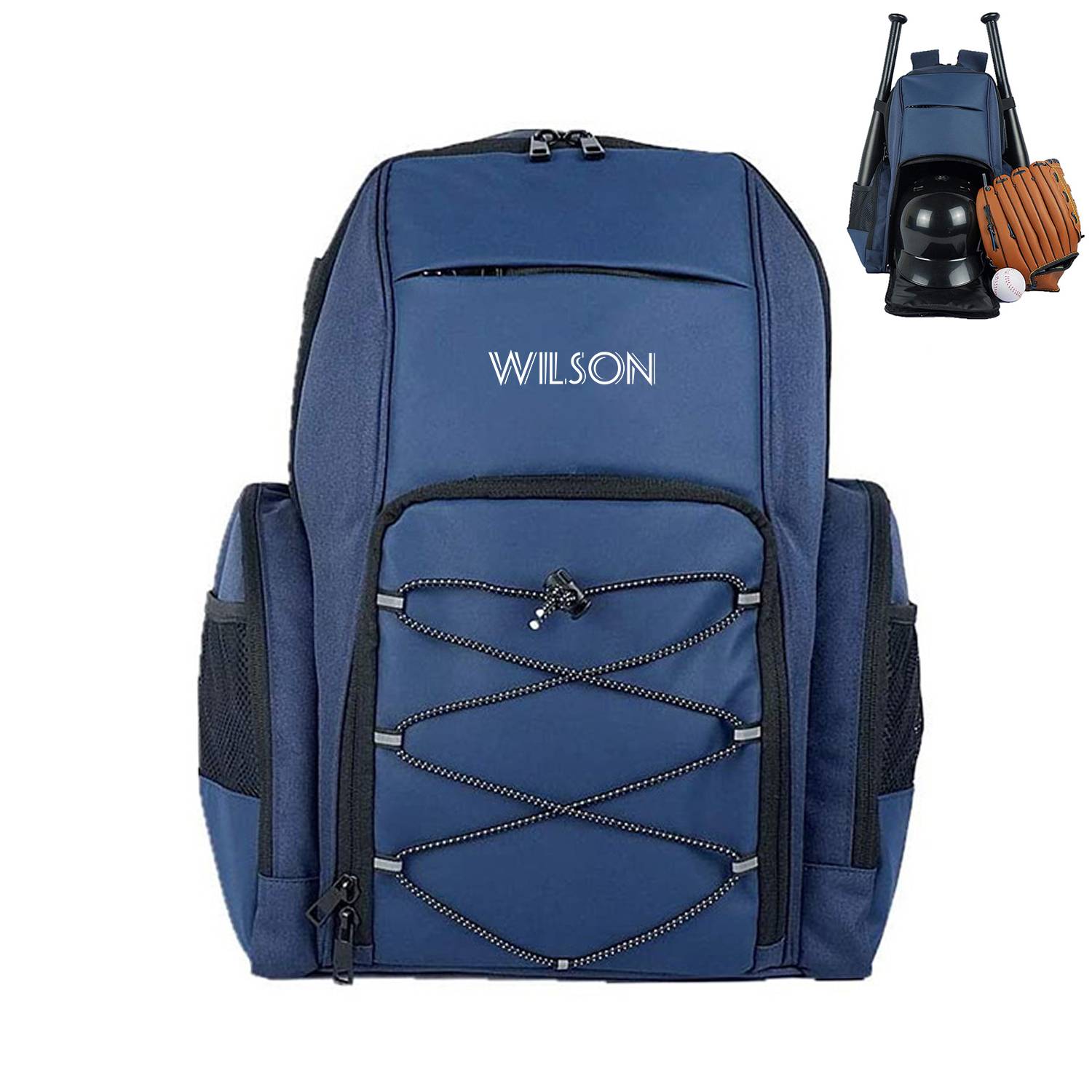 Oxford Waterproof Baseball Backpack 8