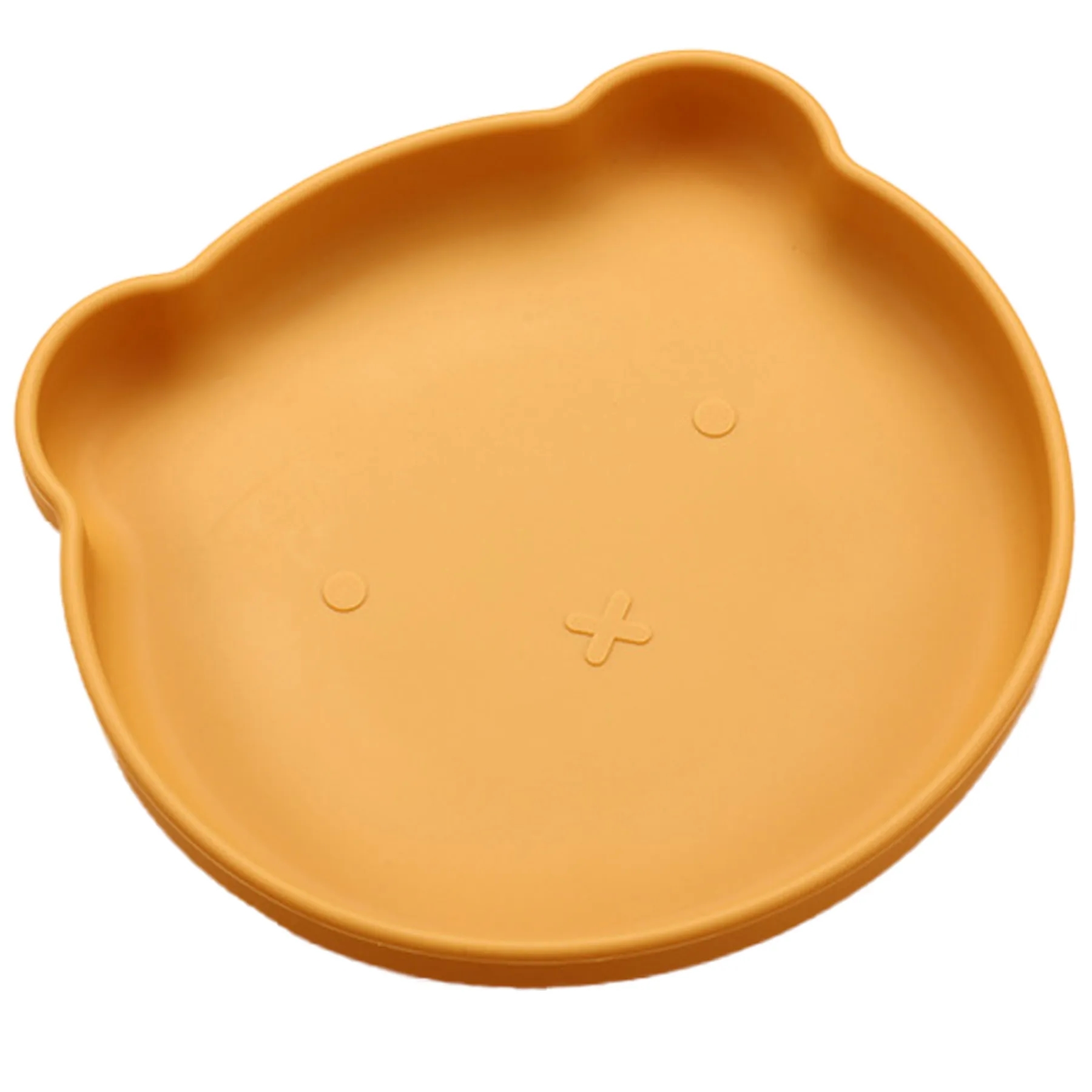 Food Grade Silicone Suction Cup Baby Plate 5
