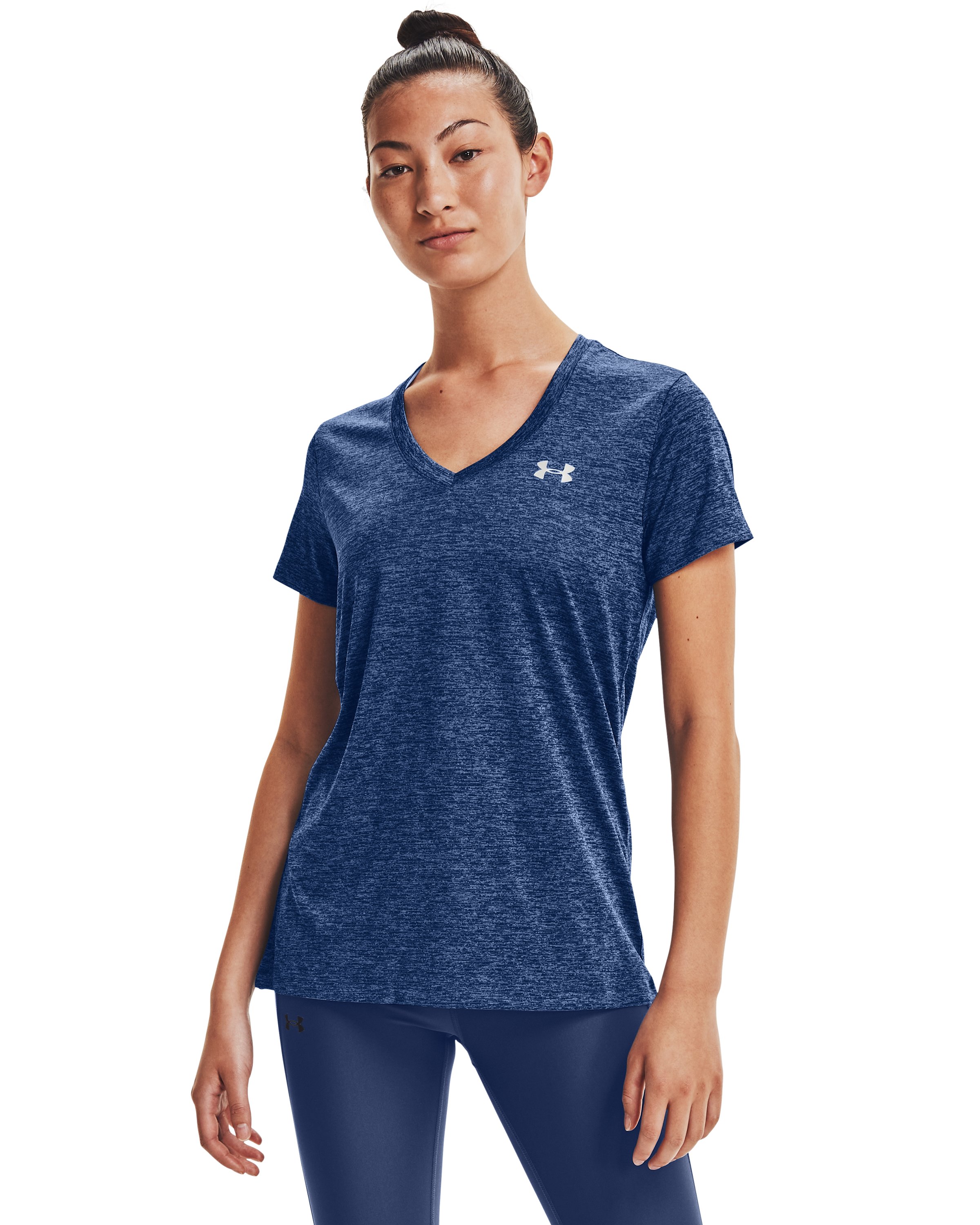 UA Tech Twist Women's V-Neck Short Sleeve 52