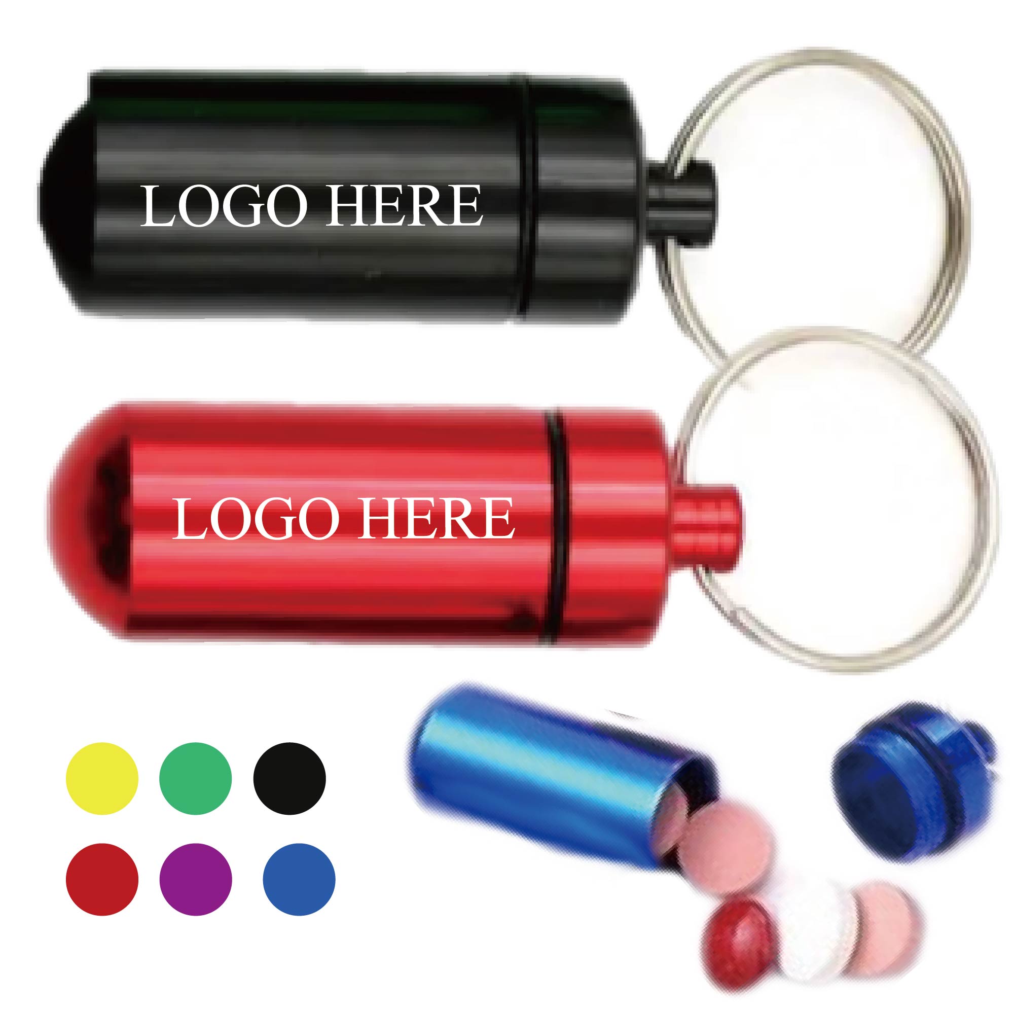 Waterproof Metal Pill Pouch 1