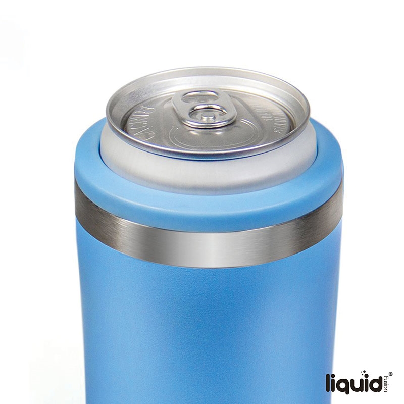 Liquid Fusion® 12 oz. Double Wall, Stainless Steel Skinny Can Cooler 67