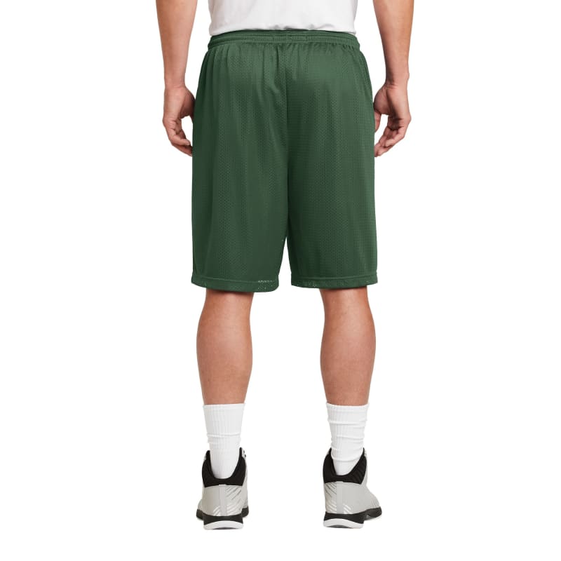 Sport-Tek Long PosiCharge Classic Mesh Short. 4
