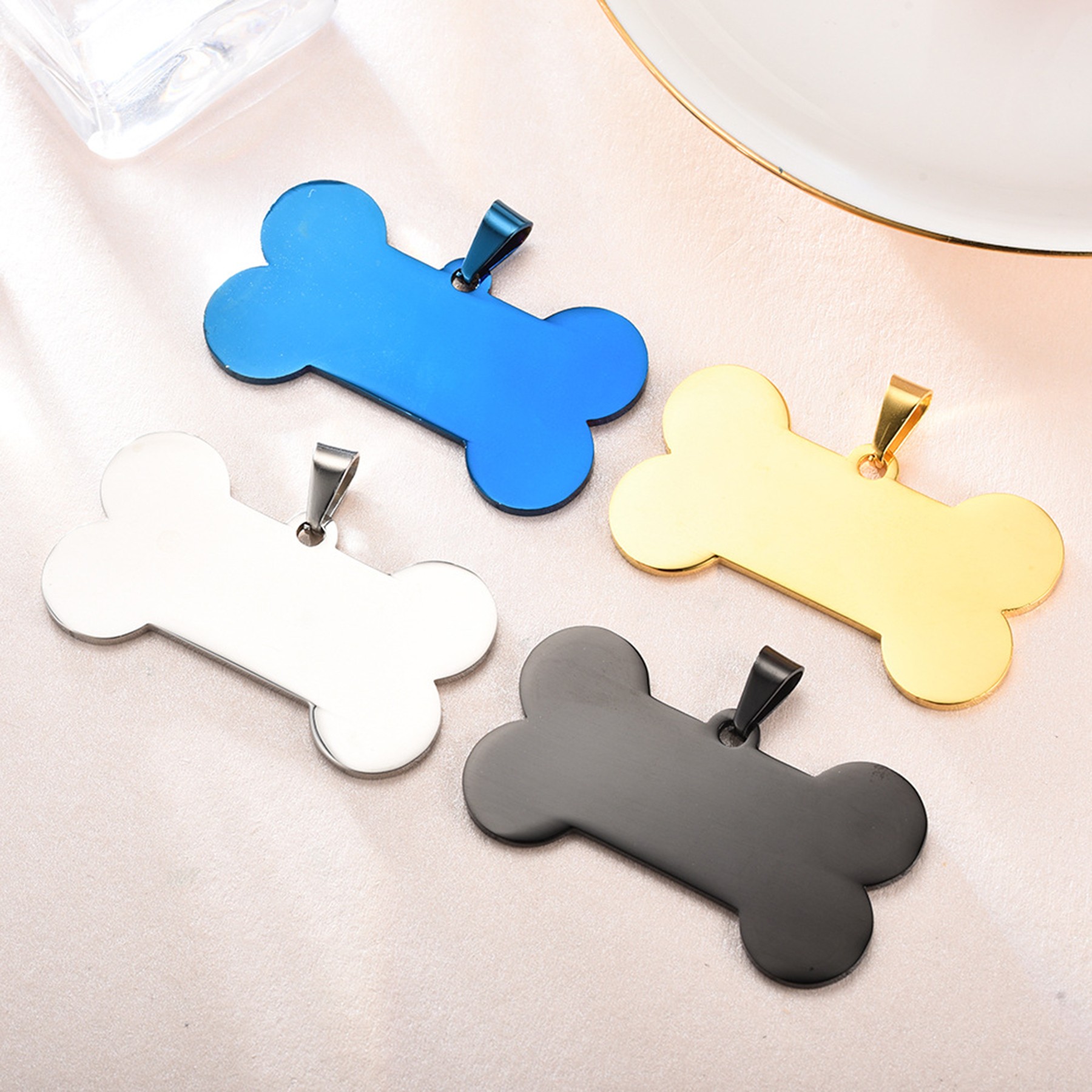 Bone Shape Pet ID Tag 3