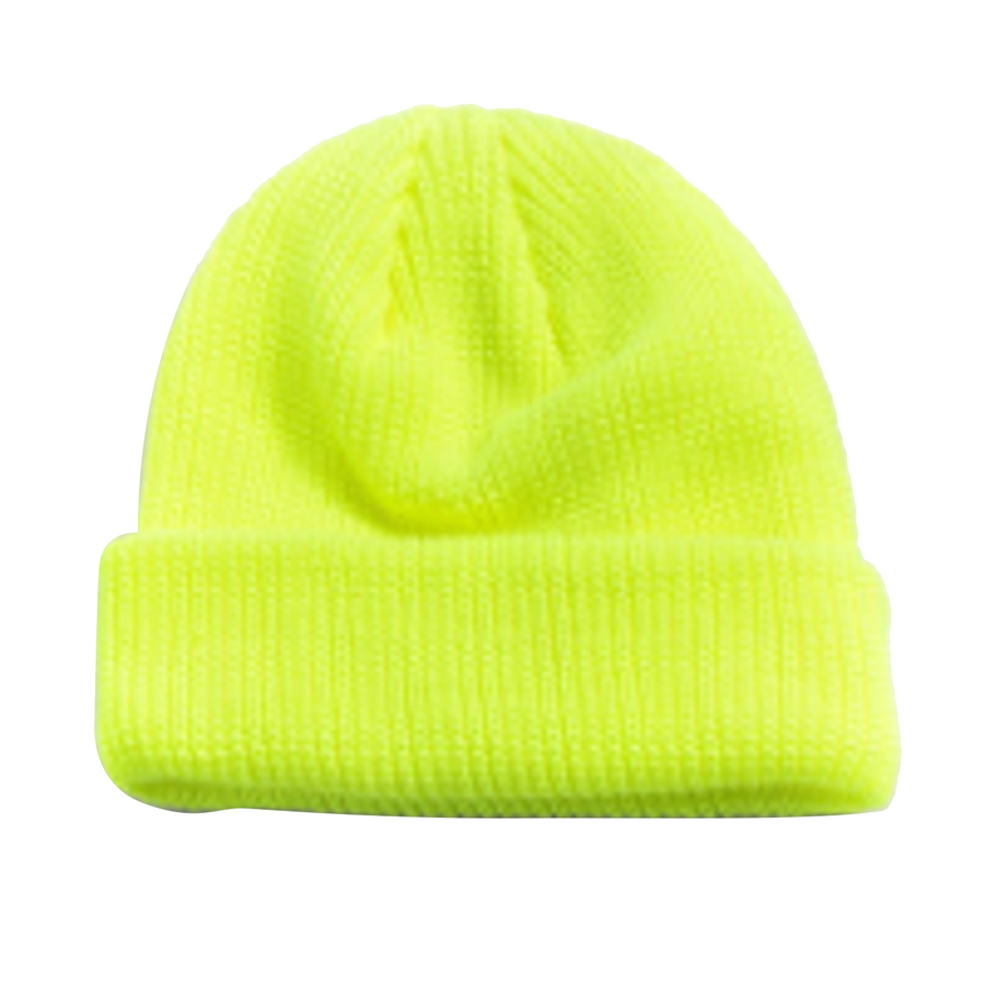Premium Stock Ribbed Cuffed Short Length Beanie - Acrylic 14