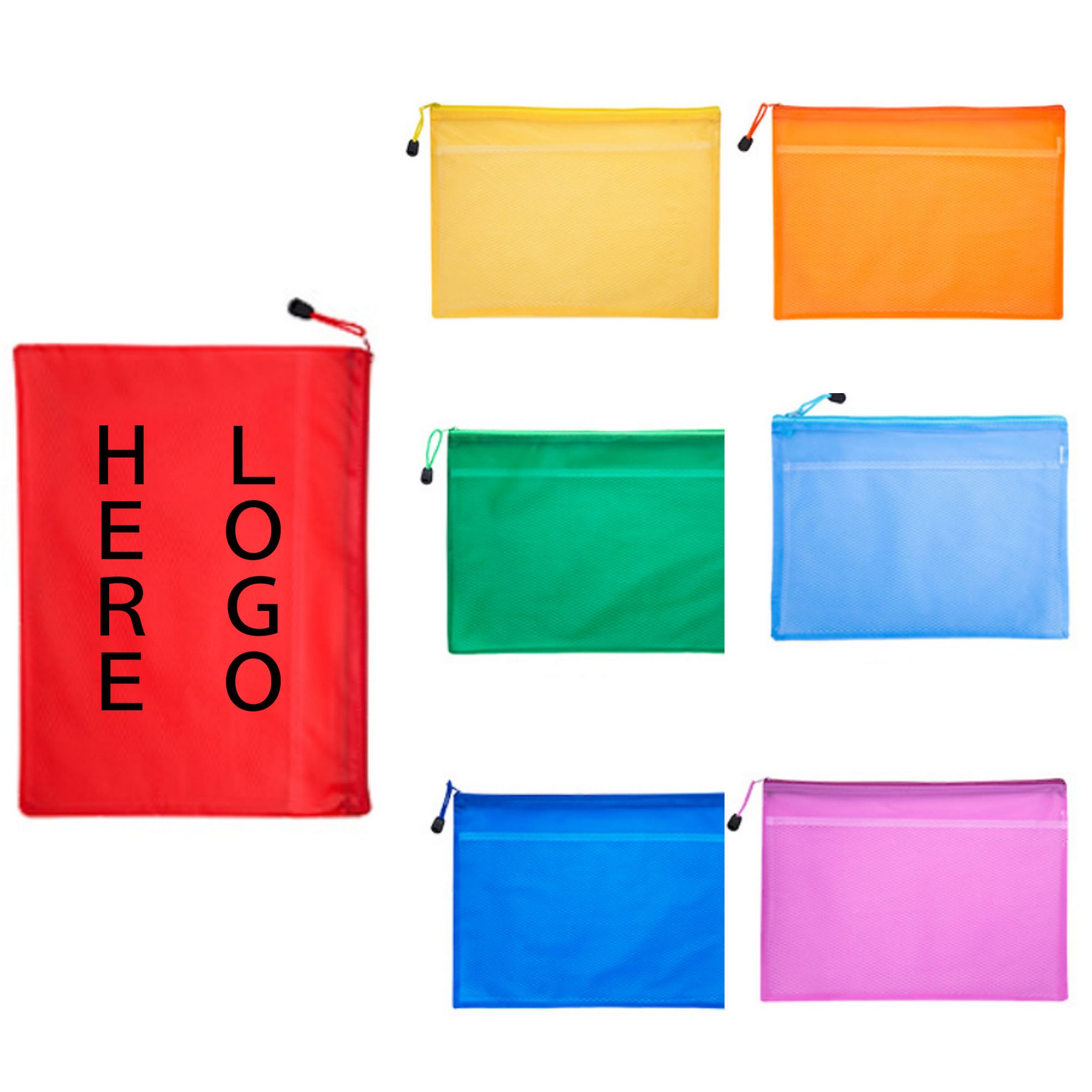 Zipper File Bags Invoice pouches
