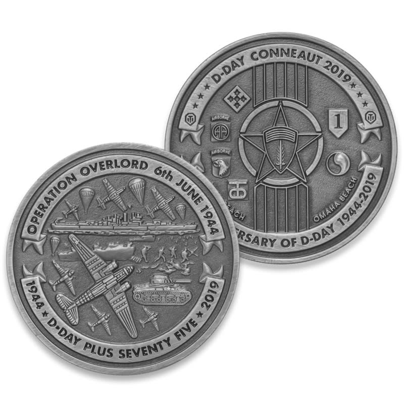 Custom Die Struck Challenge Coins 19