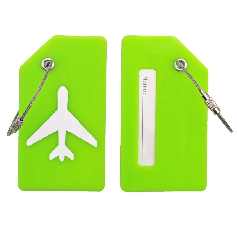 3.5 Inch Silicone Luggage Tag Compact and Lightweight 11