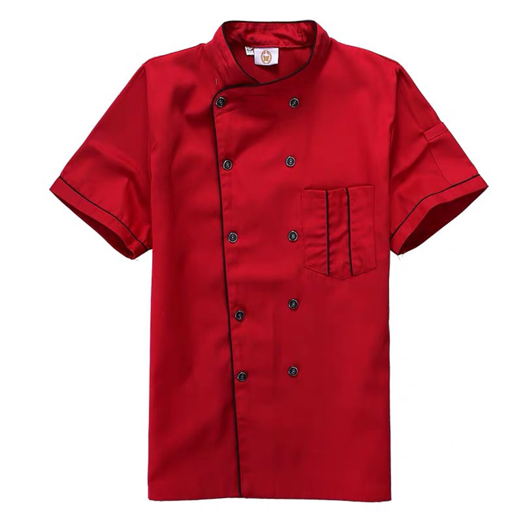 Short Sleeve Chef Coat Jacket Shirt 3