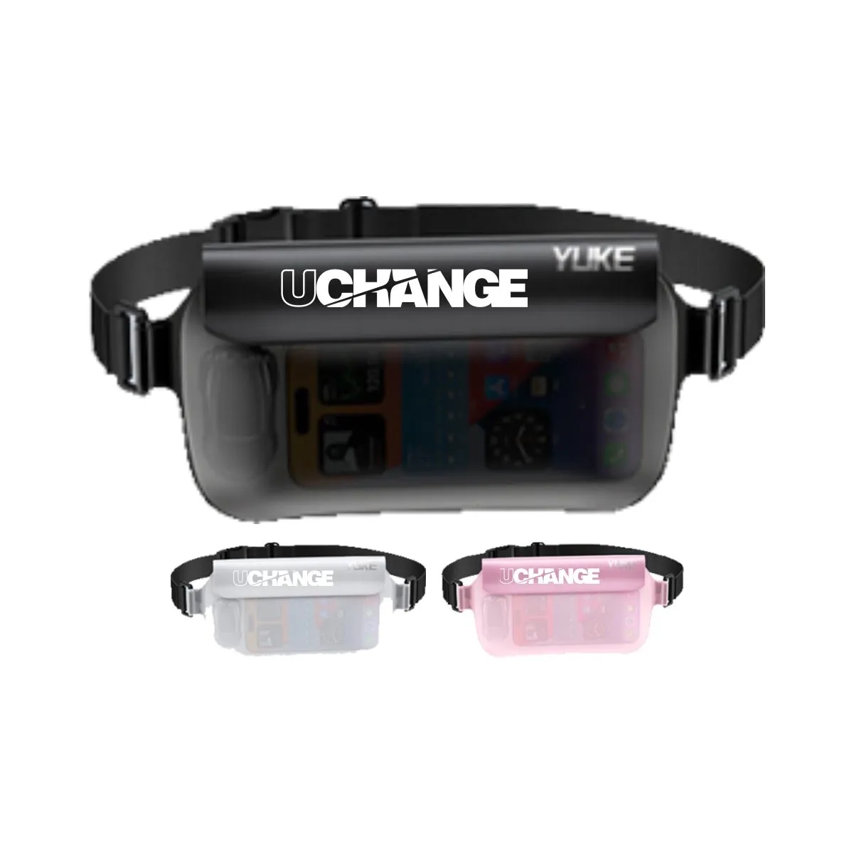 Waterproof Phone Waist Pouch With Touchscreen Window 5
