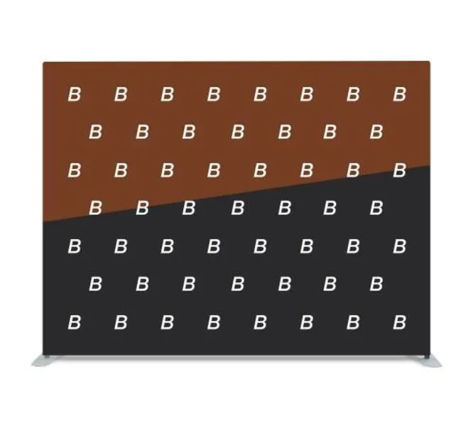 10ft x 8ft Step and Repeat Straight Pillow Case Backdrop 4