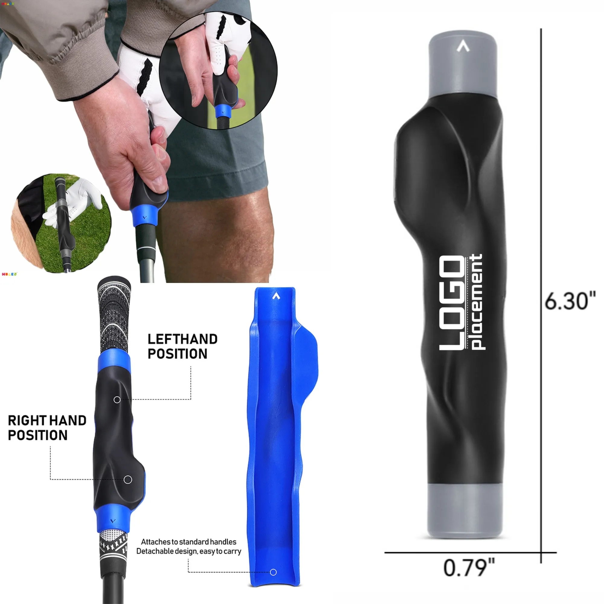 Golf Swing & Putter Trainer: Beginner Grip Corrector 3