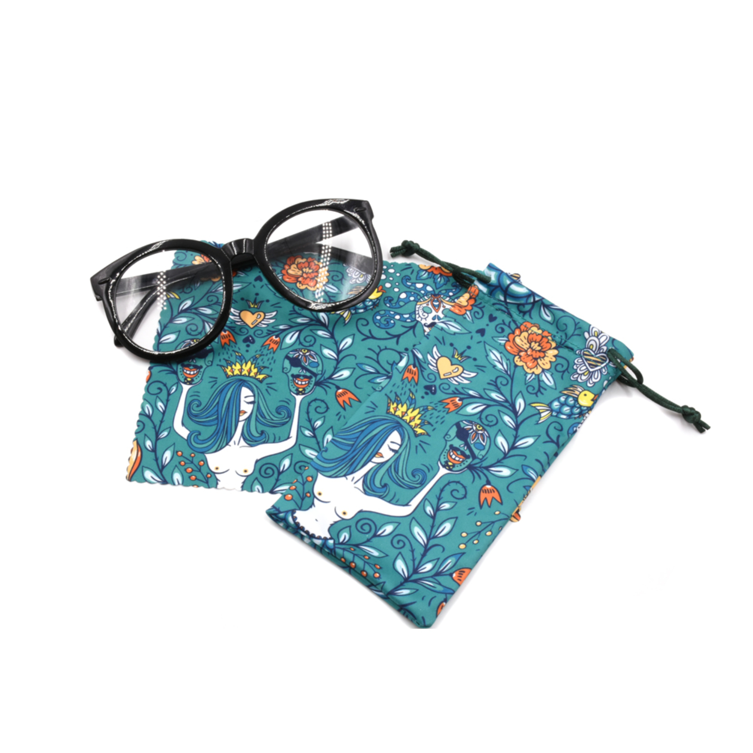 Drawstring Multifunctional Microfiber Pouch 10