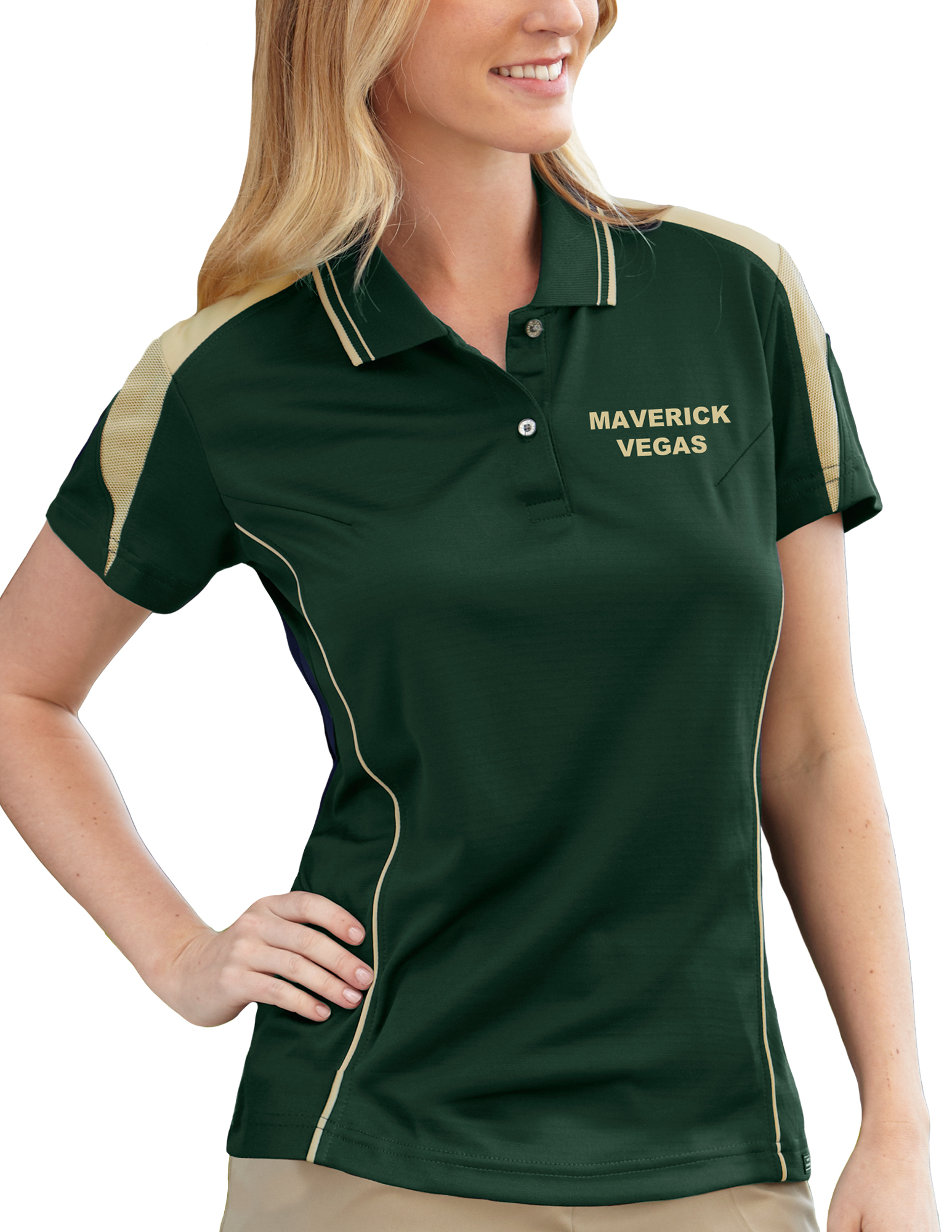 Ladies' Maverick Vegas Ottoman Polo Shirt 2