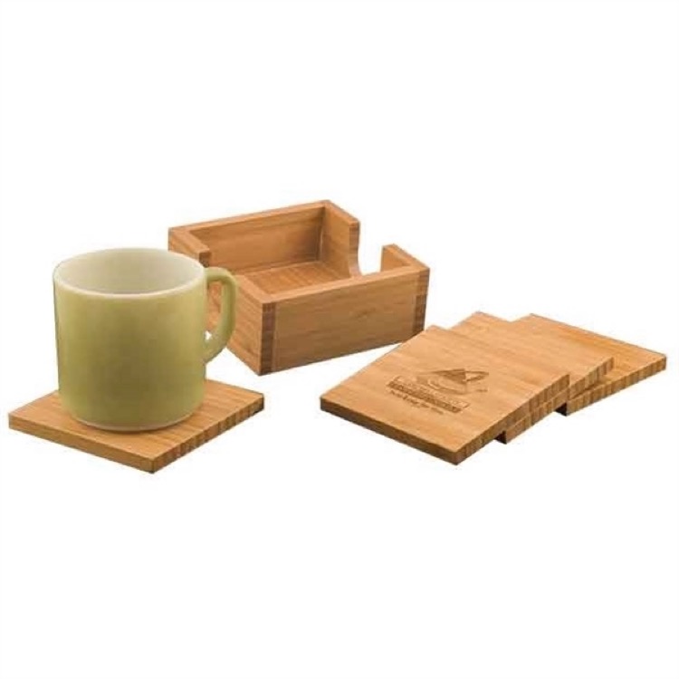 Bamboo Coaster Set of 4