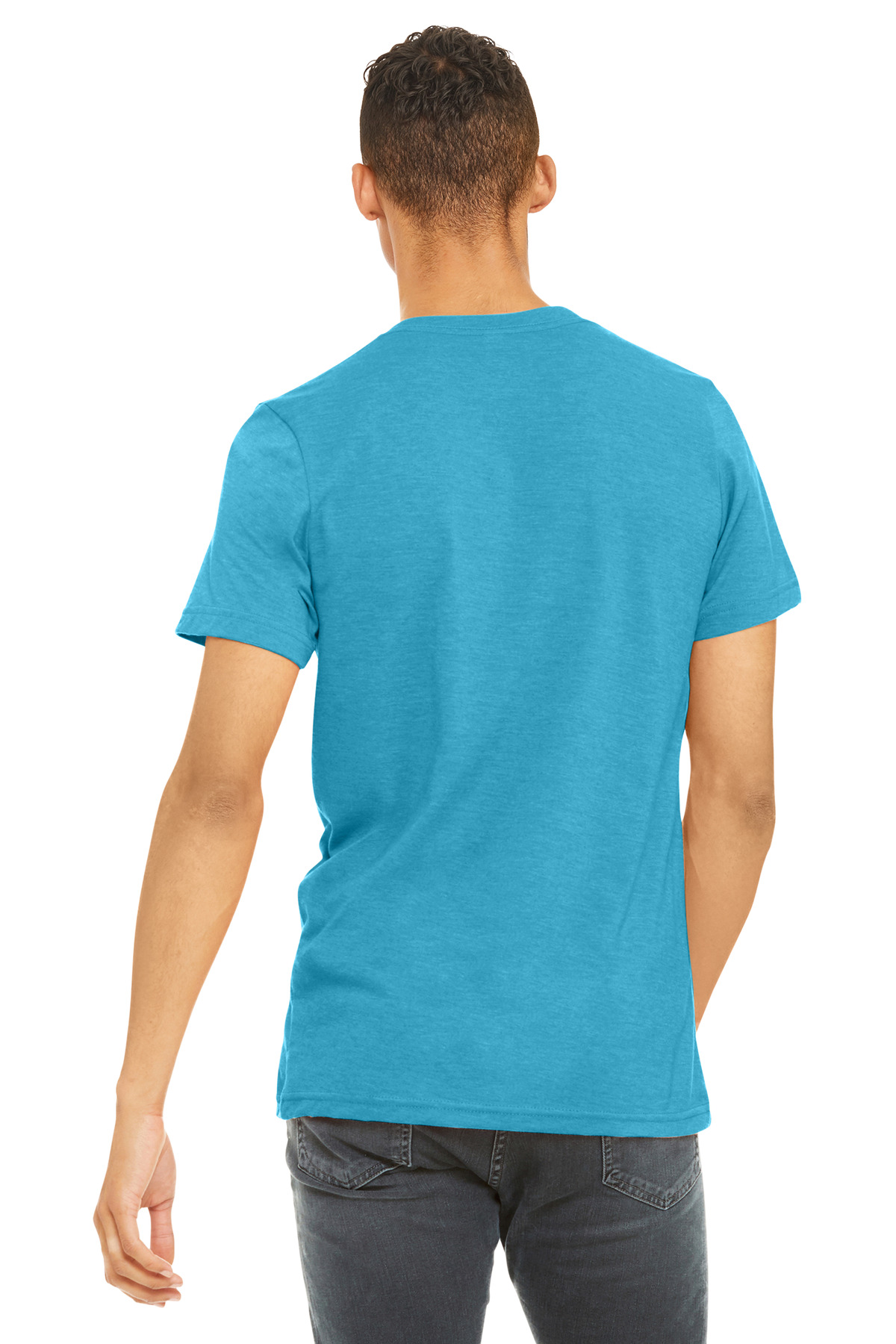 BELLA+CANVAS Unisex Heather CVC Short Sleeve Tee. BC3001CVC 27