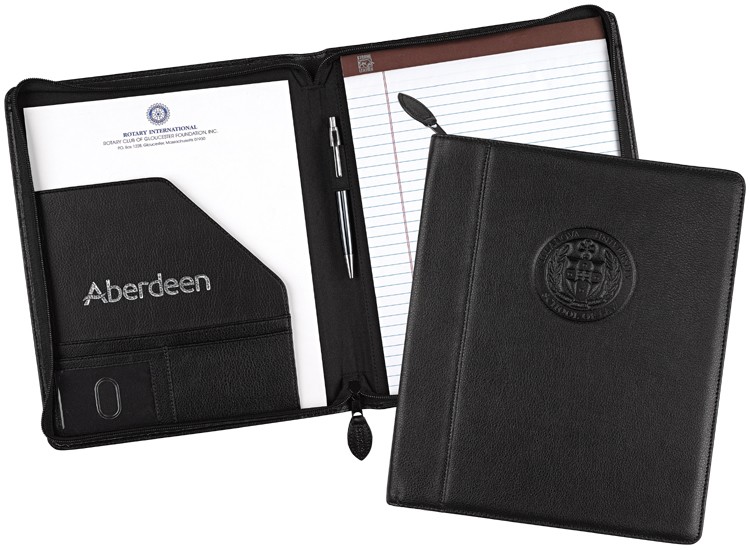 New Englander Zippered Pad Folio