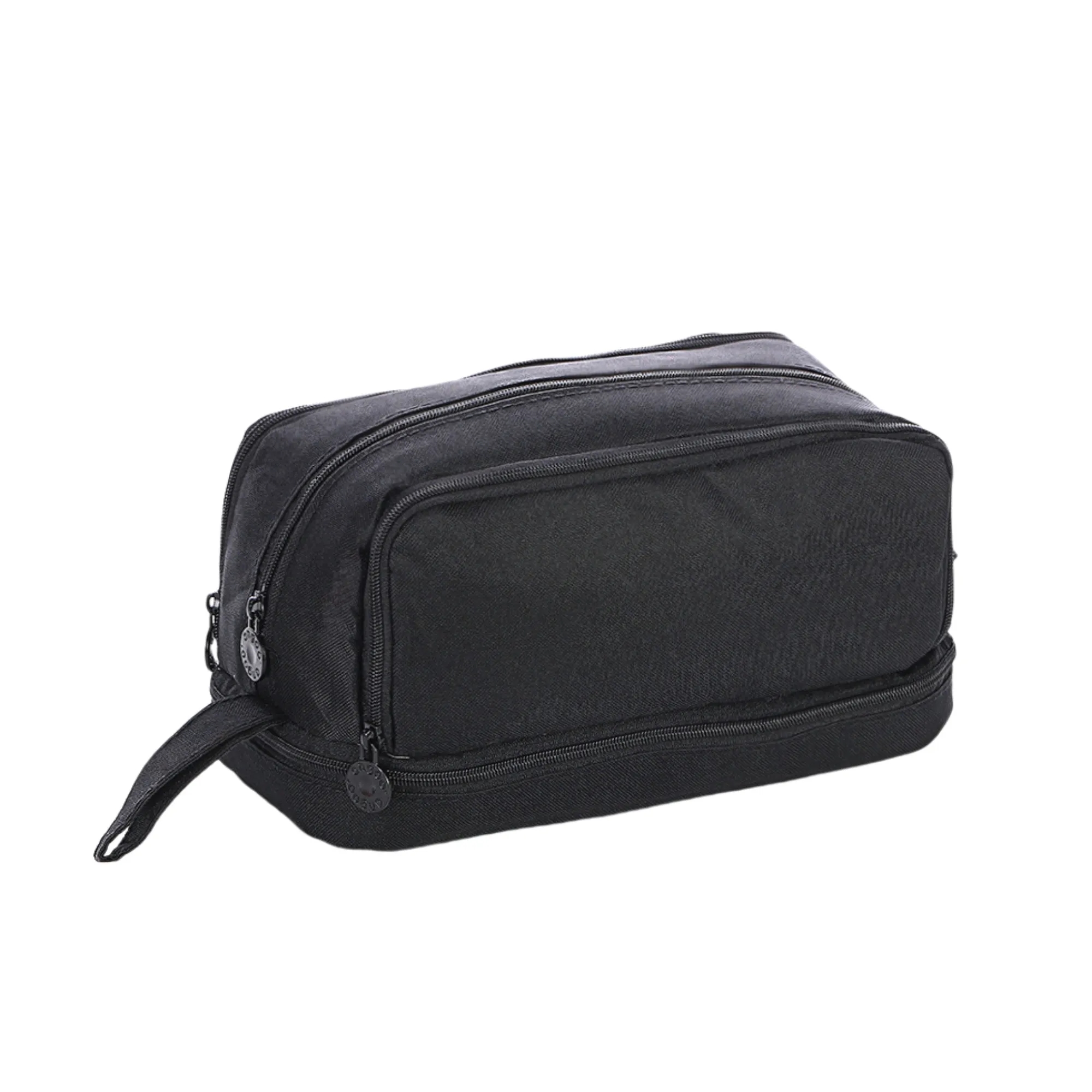 Three Layer Zipper Pen Case Pencil Pouch Stationery Bag 5