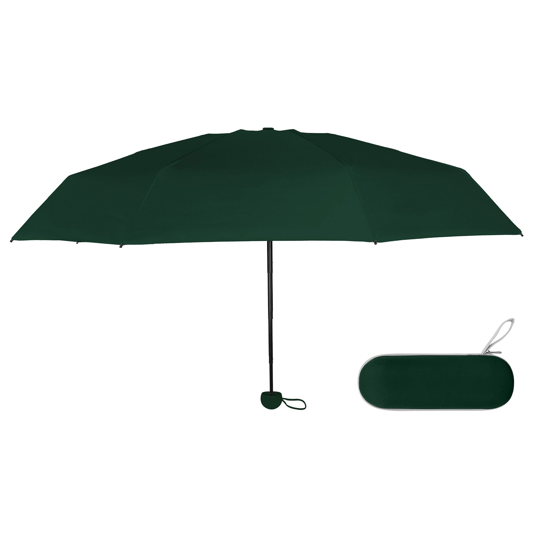 Sun & Rain Travel Umbrella with Portable Case (Full Color) 2