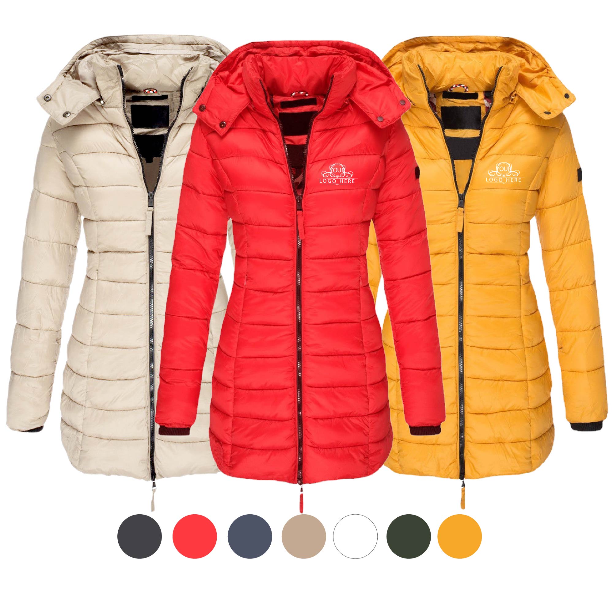 Lightweight Padded Coat Winter Puffer Down Jacket 2