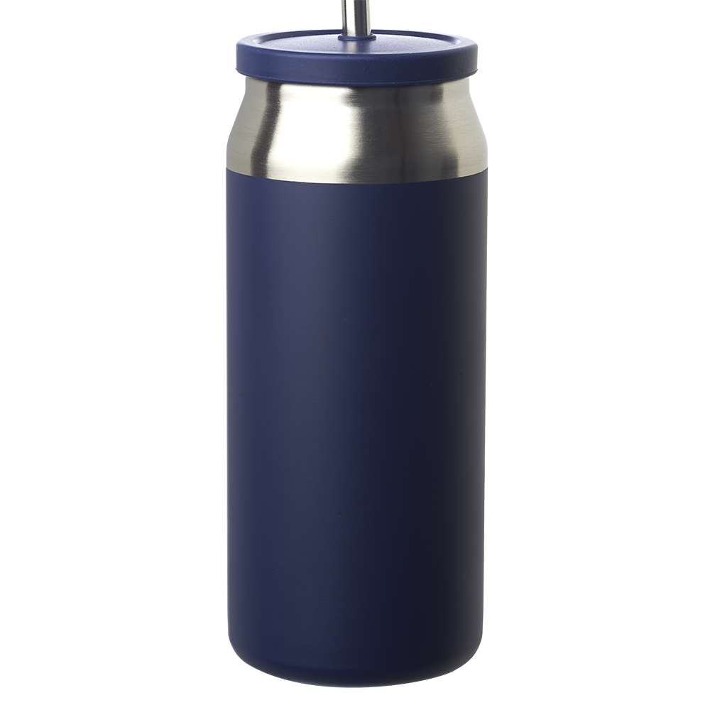 22 oz Sydney Can Shaped Tumbler with Silicone Lid and Straw 1