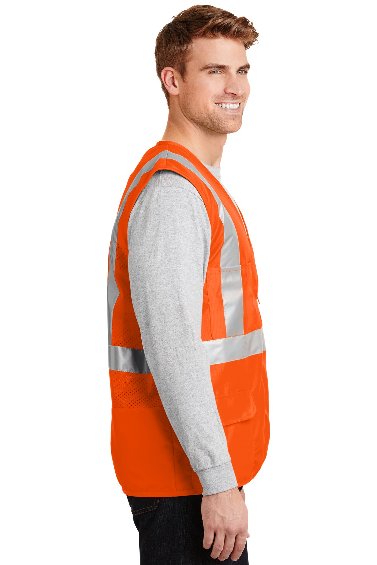 CornerStone - ANSI 107 Class 2 Mesh Back Safety Vest. CSV405 11