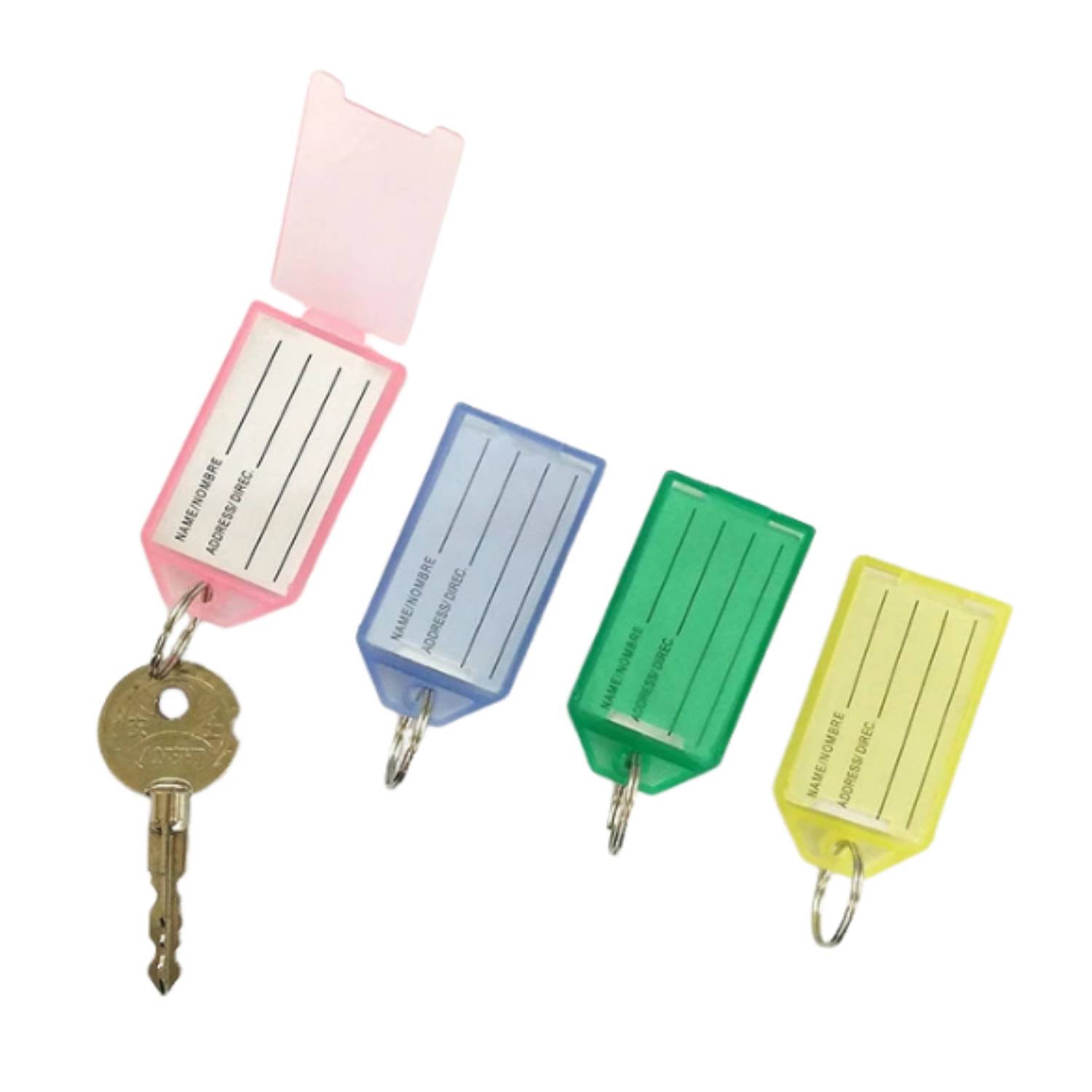 PVC Name Tag Keychain 5