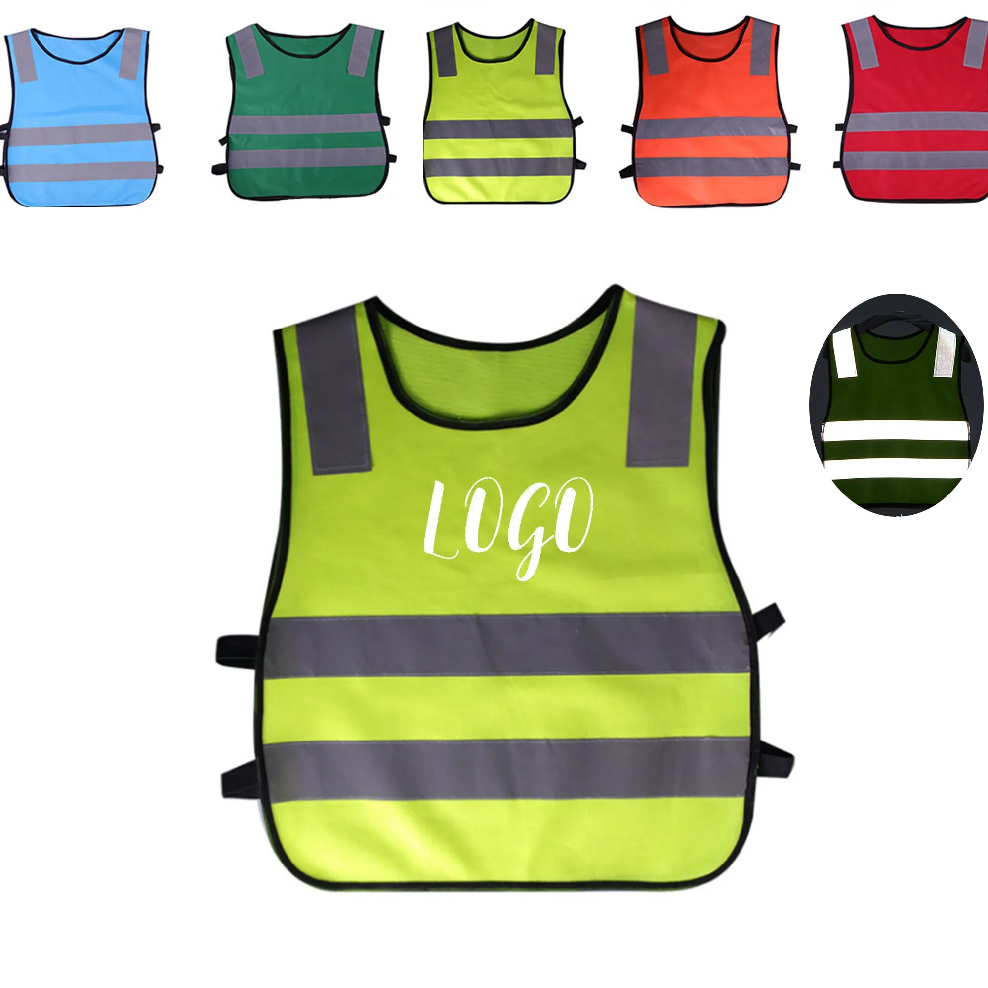 High Visibility Kids Reflective Safety Vest 6