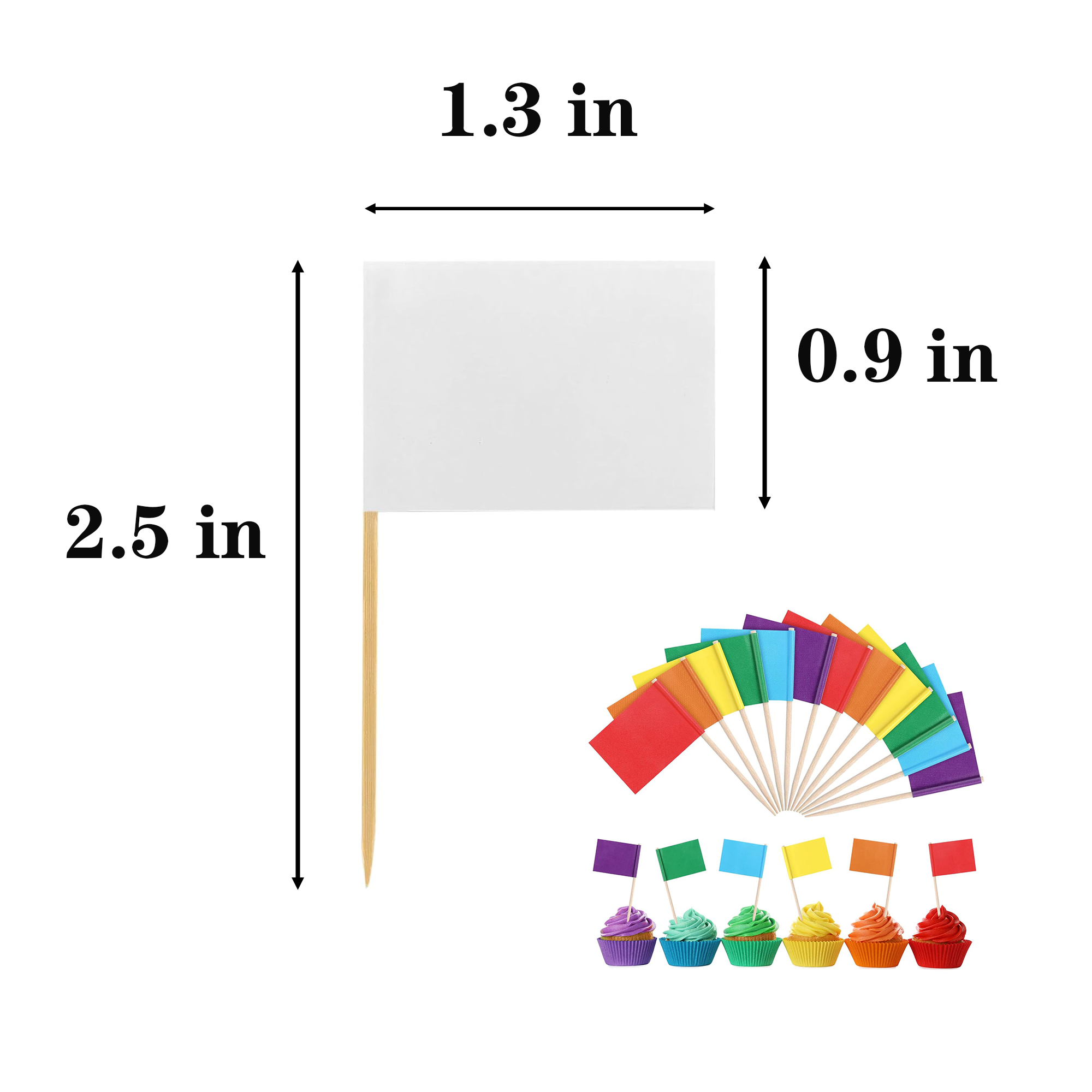 Toothpick Flag Mini Food Tip Flag 2