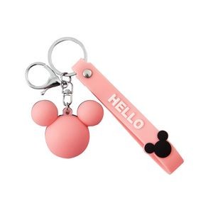 Charming PVC Mouse Keychain With Key Ring Attachment 8