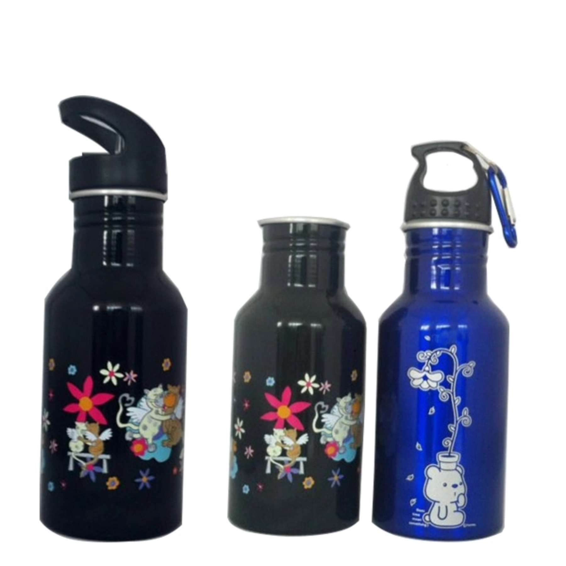 Aluminum Water Bottle, custom water bottle with logo imprint 2