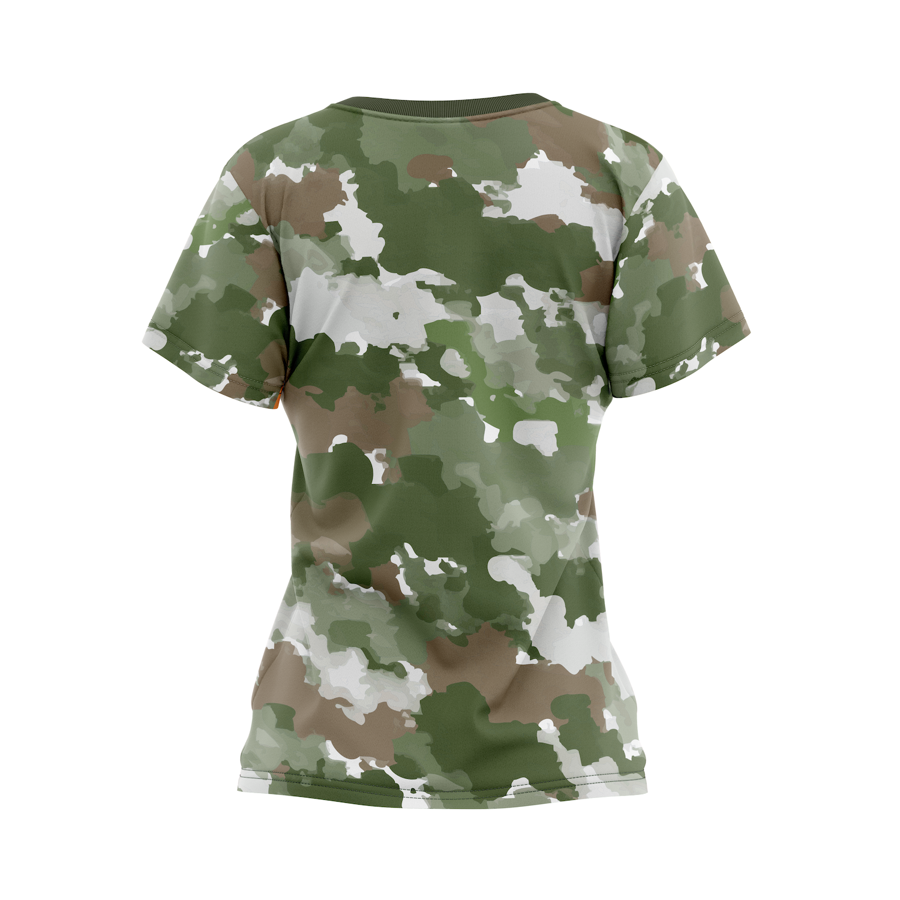 Women's Sublimation 140G Mesh Short Sleeve T-Shirt 4