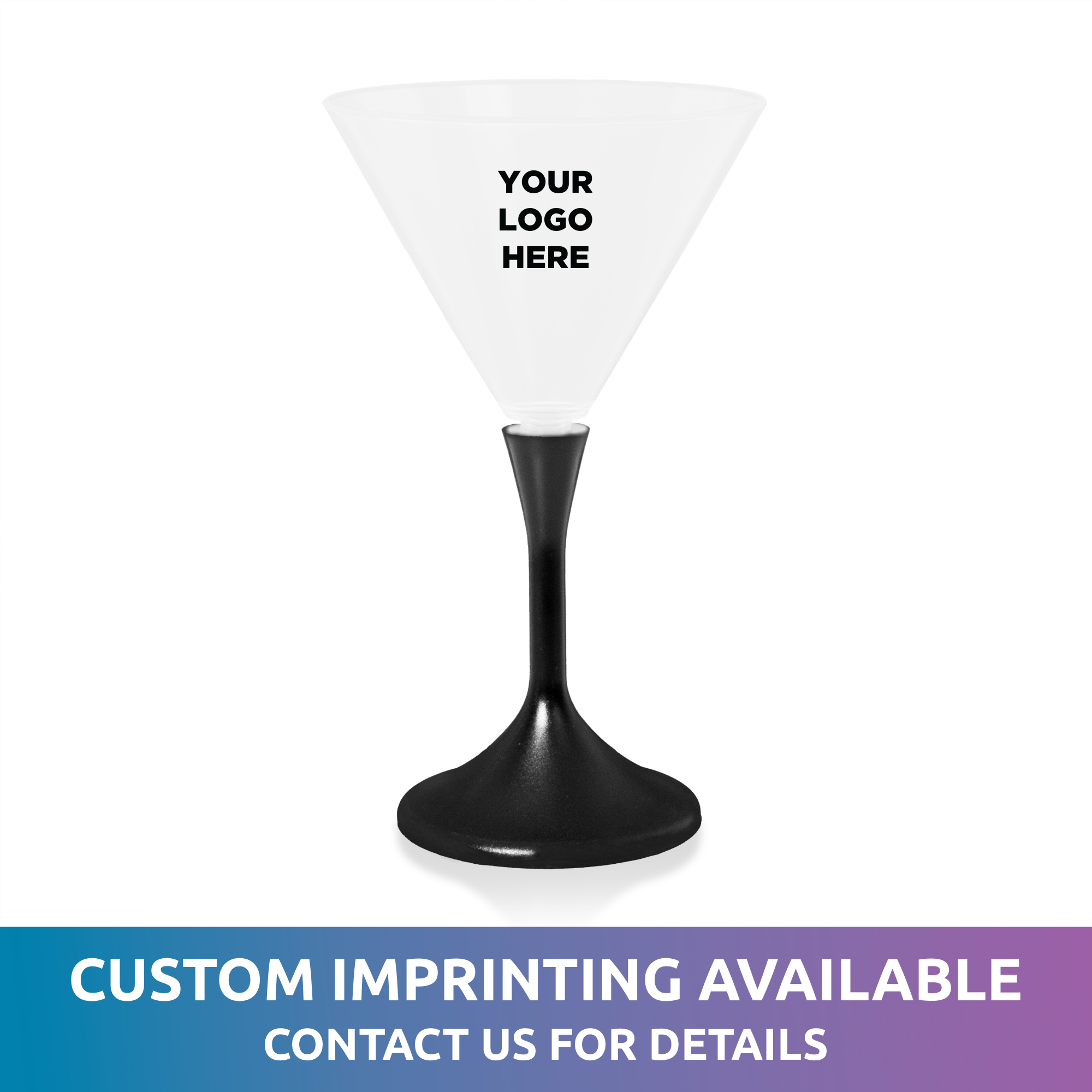 7 oz. LED Lighted Martini Glass 26