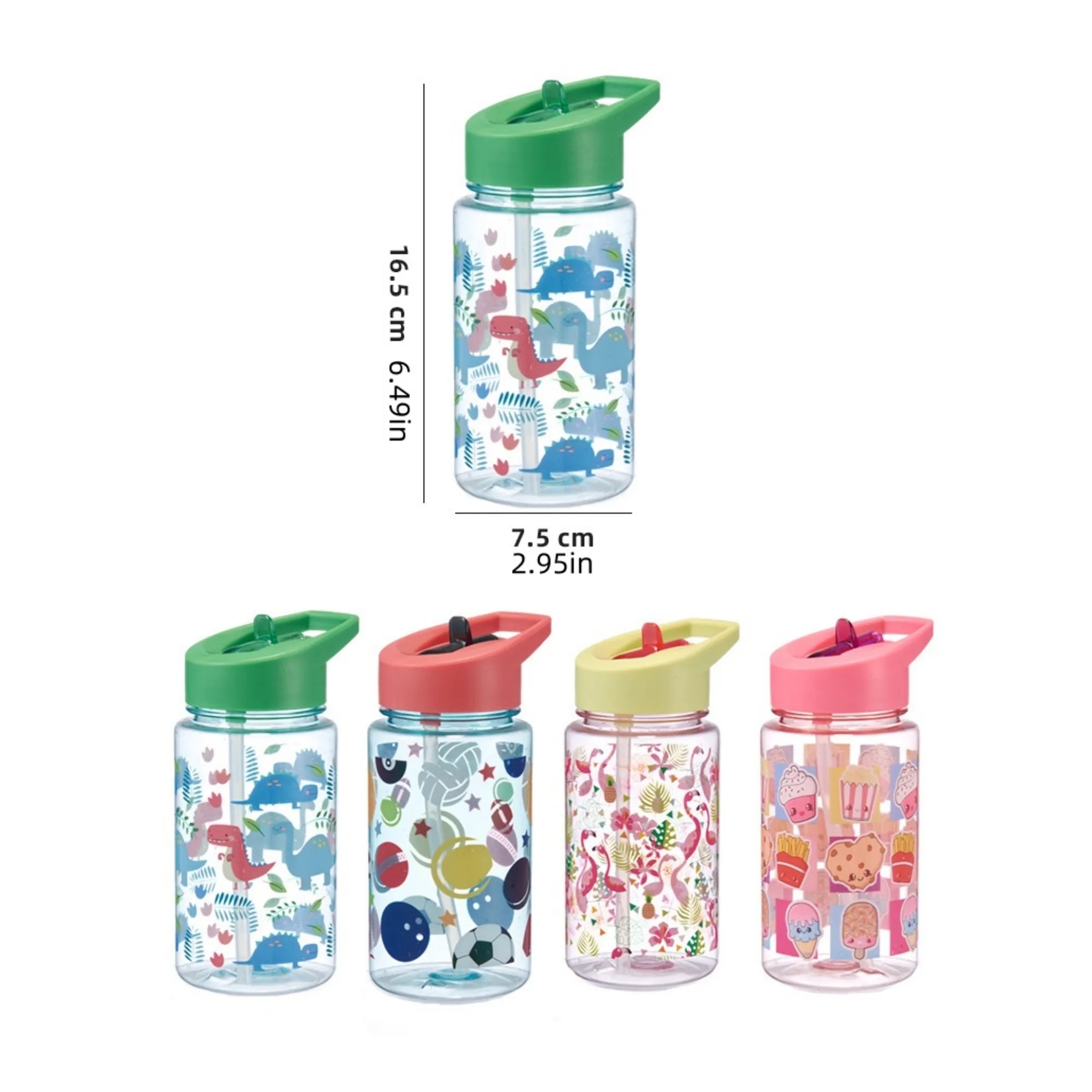 Customized cartoon straw cup 5