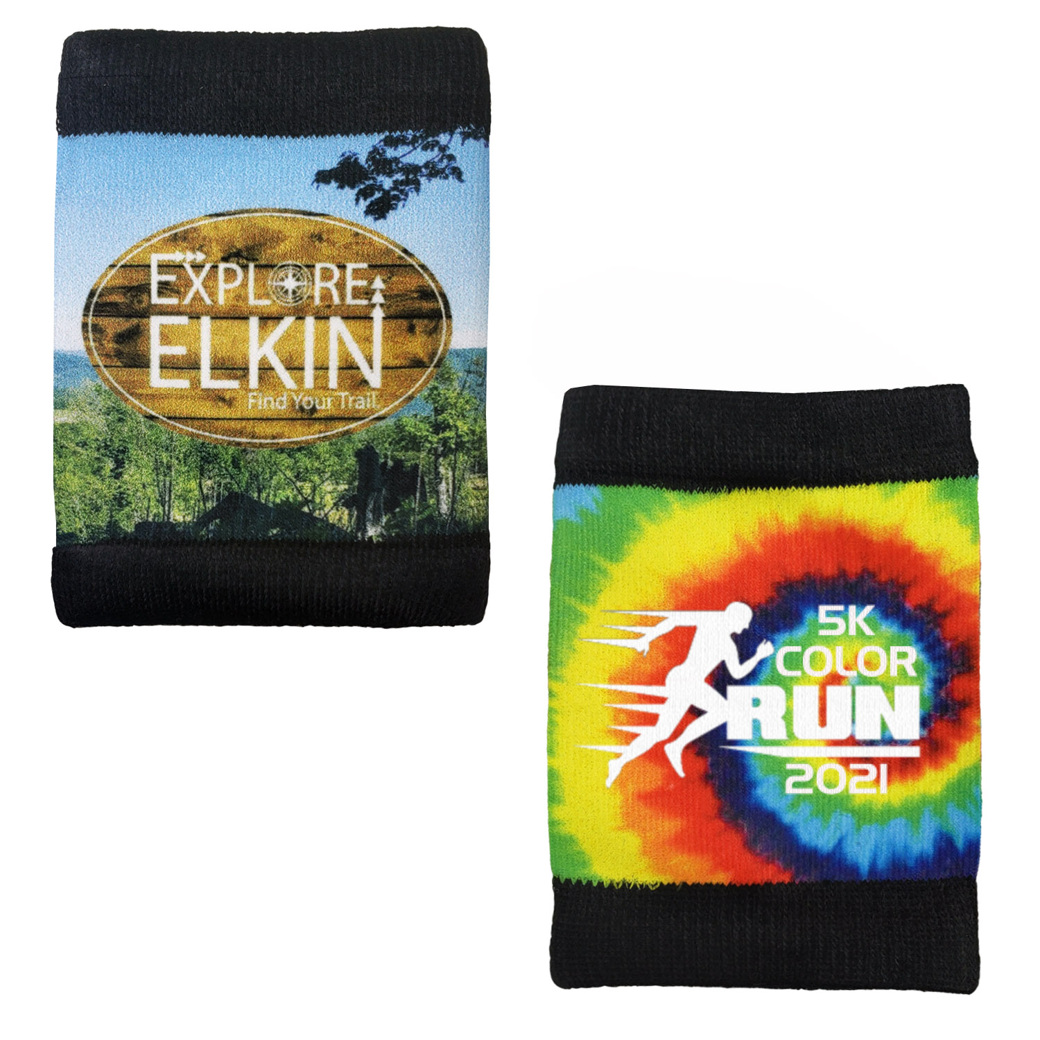 Full Color Dye Sub Wristband/Beverage Wrap 1
